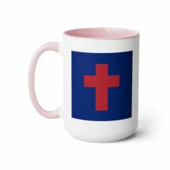 Two-Tone Christian Flag Coffee Mugs, 15oz 35 Two-Tone Christian Flag Coffee Mugs, 15oz -American Flags Sales 17cc90d511920a4ce6ed78f7435640ea