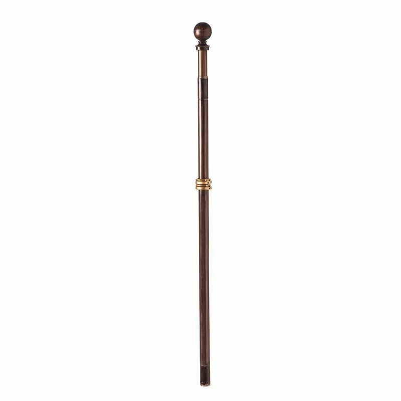Bronze Metal Extendable House Flag Pole 1 Bronze Metal Extendable House Flag Pole