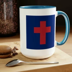 Two-Tone Christian Flag Coffee Mugs, 15oz 33 Two-Tone Christian Flag Coffee Mugs, 15oz -American Flags Sales 21c31cf8fa0de0a5f92571edd80064ac
