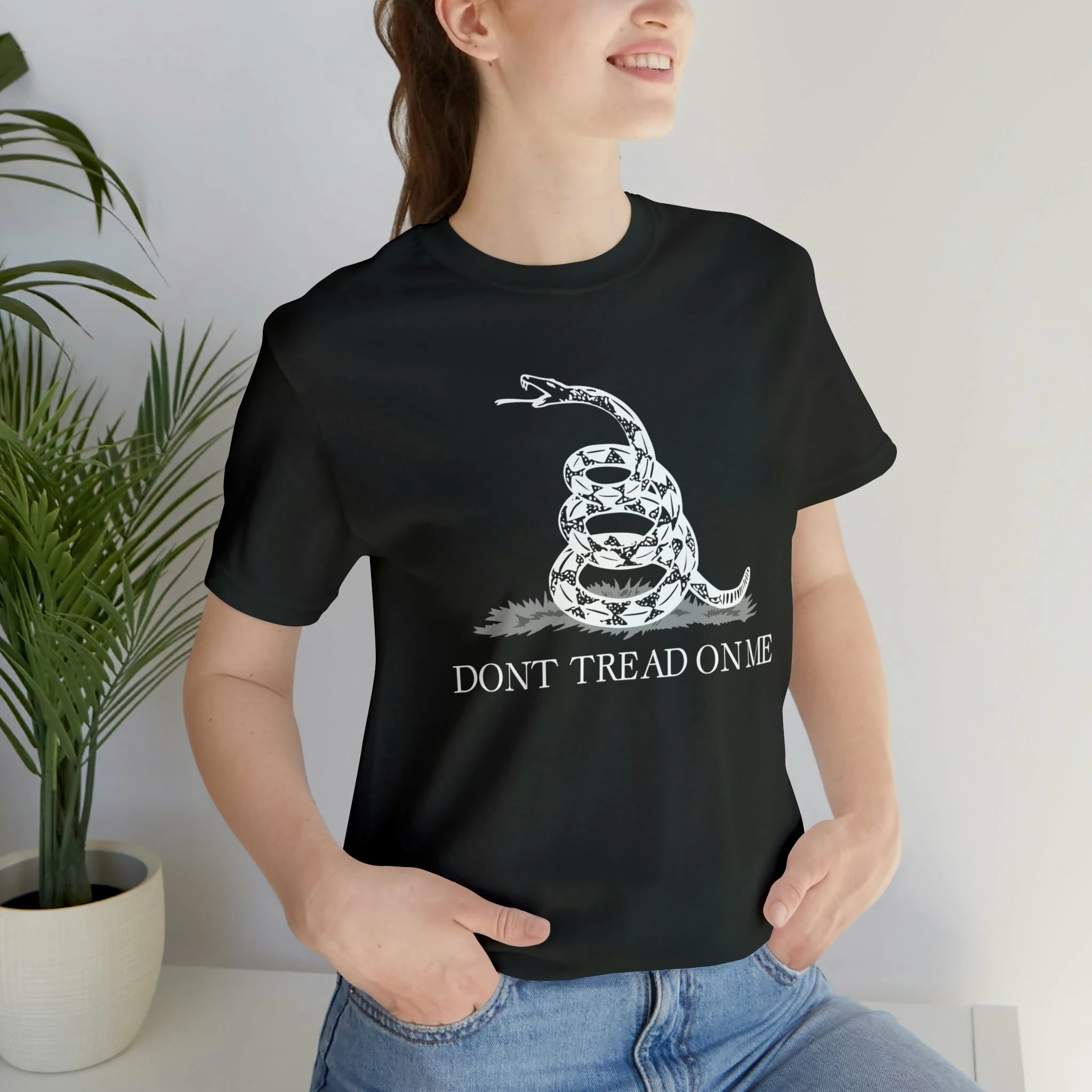Don't Tread On Me T Shirt: Bella + Canvas 3001 18 Don't Tread On Me T Shirt: Bella + Canvas 3001 - Image 18
