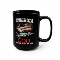 AMERICA God Shed His Grace On Thee Mug - 15 Oz Black Mug -American Flags Sales 31e6f06b7bf8e7a3fba9adc2de2c425b