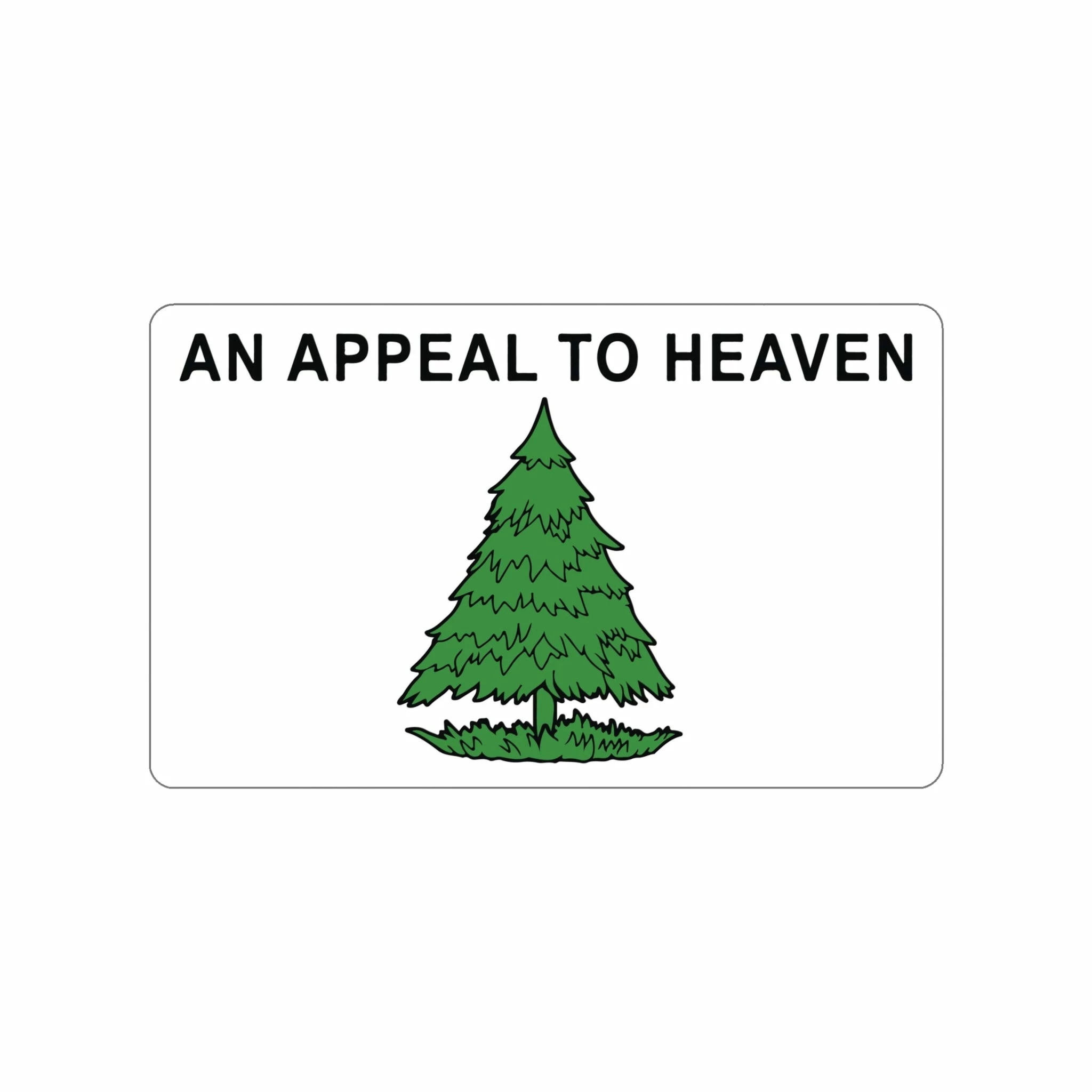 An Appeal To Heaven Flag Decal (indoor And Outdoor Use) 1 An Appeal To Heaven Flag Decal (indoor And Outdoor Use)