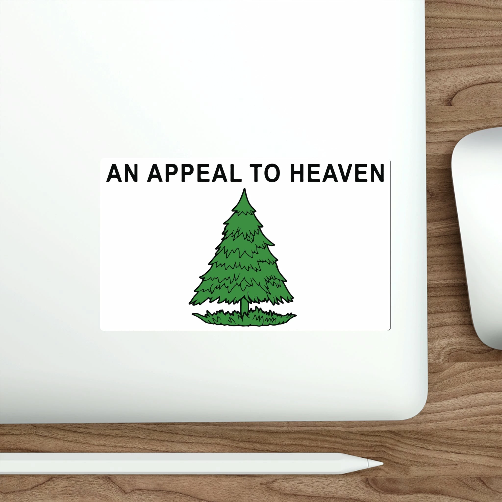 An Appeal To Heaven Flag Decal (indoor And Outdoor Use) 2 An Appeal To Heaven Flag Decal (indoor And Outdoor Use) - Image 2