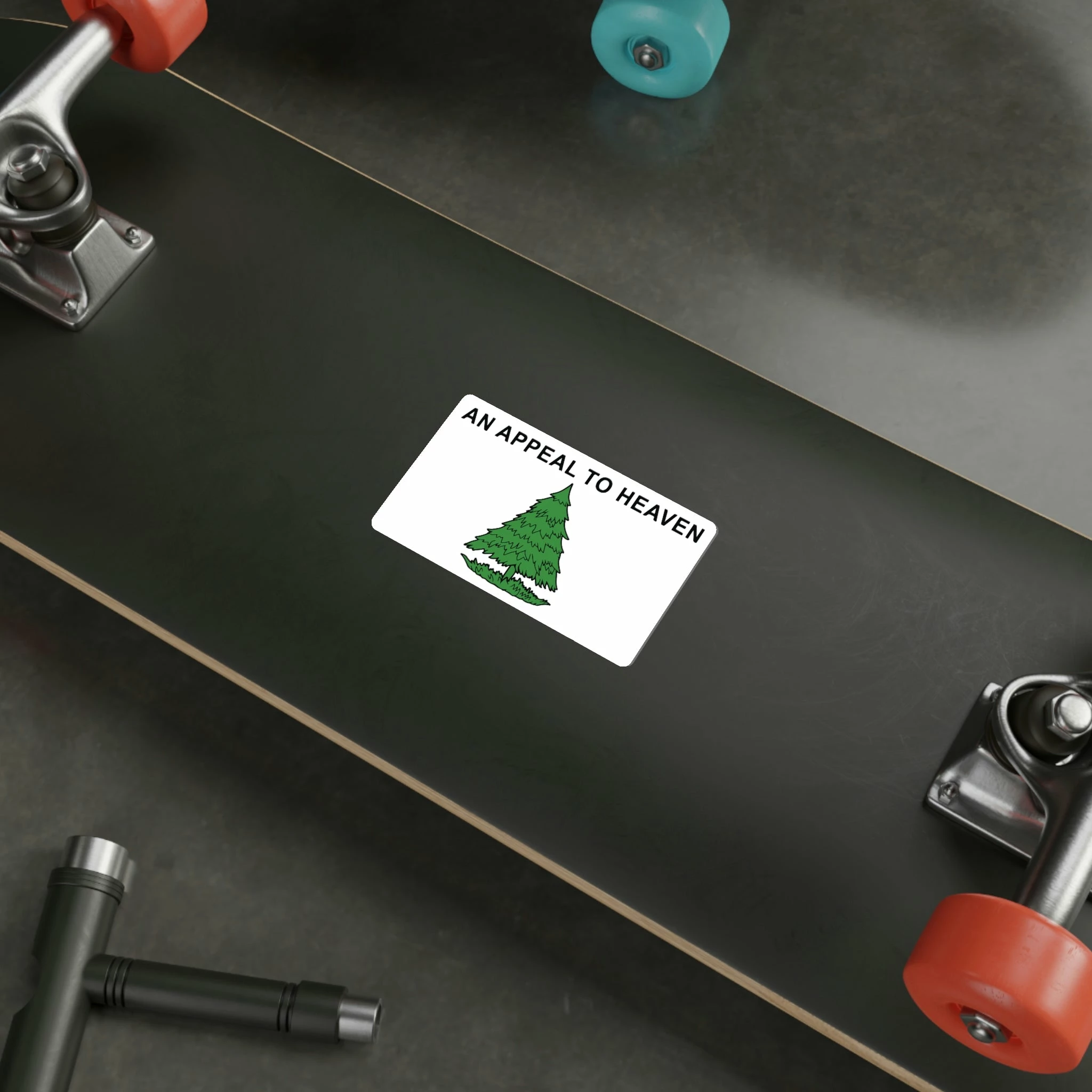 An Appeal To Heaven Flag Decal (indoor And Outdoor Use) 14 An Appeal To Heaven Flag Decal (indoor And Outdoor Use) - Image 14