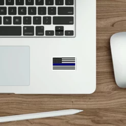 Thin Blue Line Flag Decal (indoor And Outdoor Use) -American Flags Sales 3ba1df11fb25c16fd2ecd041b0b1806a