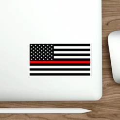 Thin Red Line Flag Decal (indoor And Outdoor Use) 34 Thin Red Line Flag Decal (indoor And Outdoor Use) -American Flags Sales 7145554d2eb7f5449db617d4d5ff6972