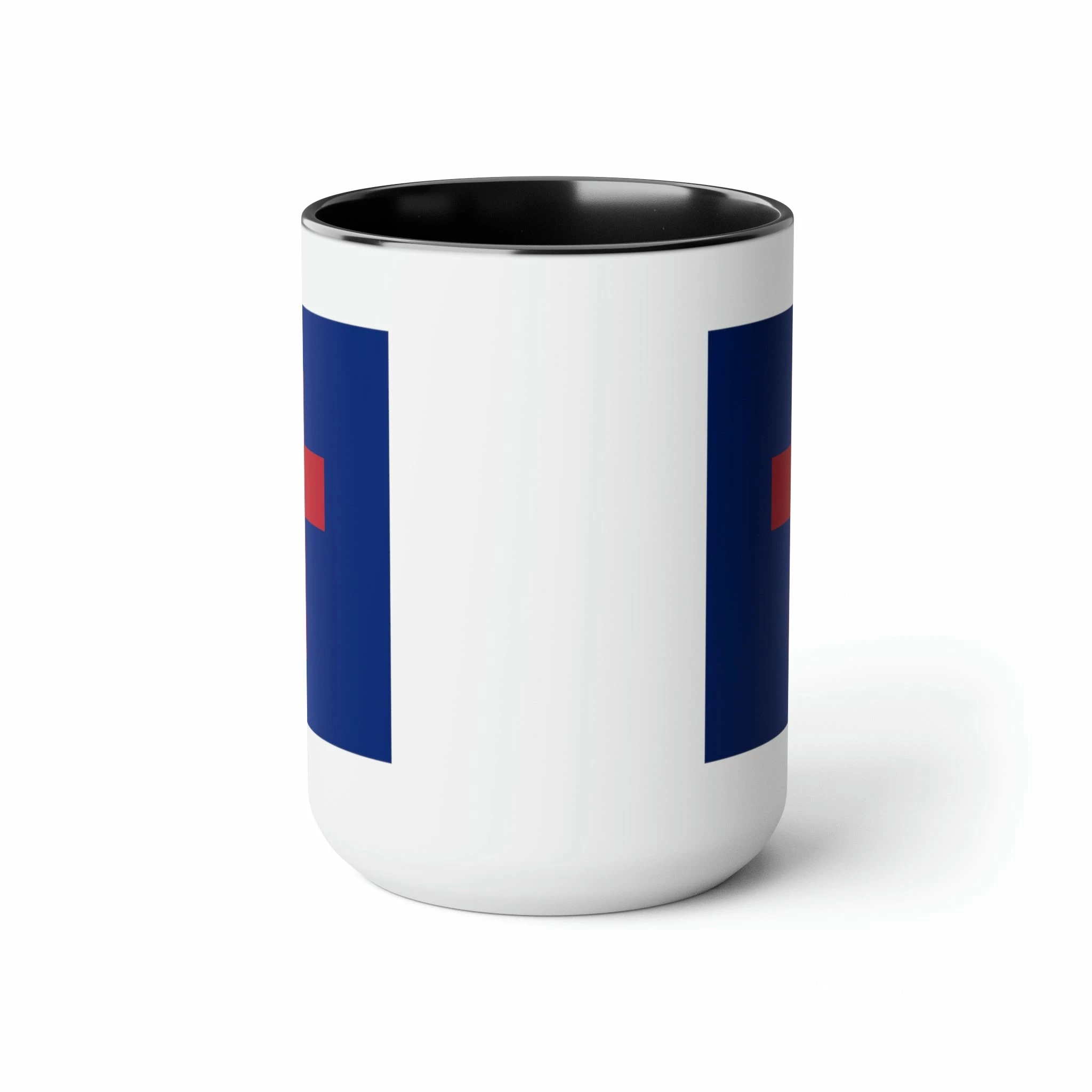 Two-Tone Christian Flag Coffee Mugs, 15oz 7 Two-Tone Christian Flag Coffee Mugs, 15oz - Image 7