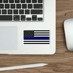 Thin Blue Line Flag Decal (indoor And Outdoor Use) -American Flags Sales 8ec6a8f155036f56ebd85aac0152bfdd