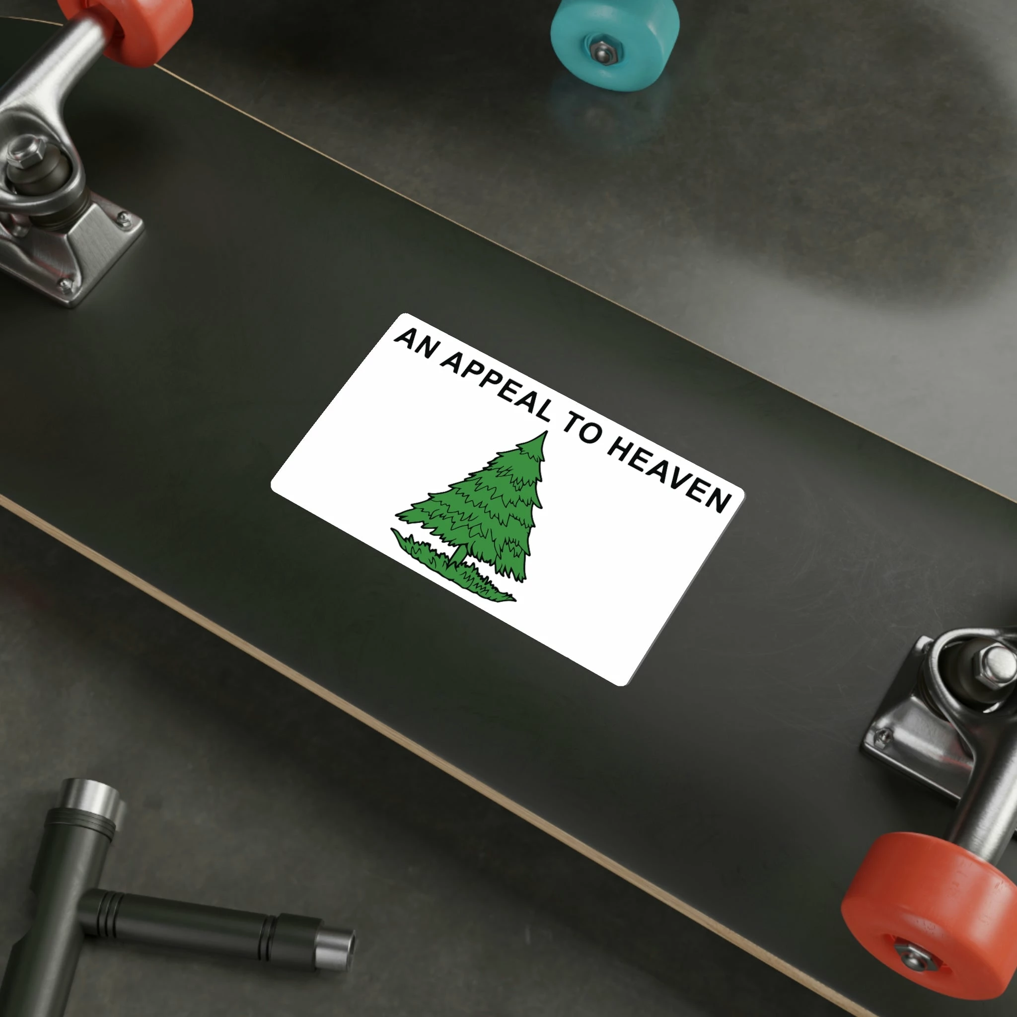 An Appeal To Heaven Flag Decal (indoor And Outdoor Use) 3 An Appeal To Heaven Flag Decal (indoor And Outdoor Use) - Image 3