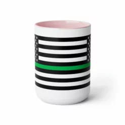 Two-Tone Thin Green Line Flag Coffee Mugs, 15oz 36 Two-Tone Thin Green Line Flag Coffee Mugs, 15oz -American Flags Sales a0cd75d74b27e23252bbff6ef38603ca