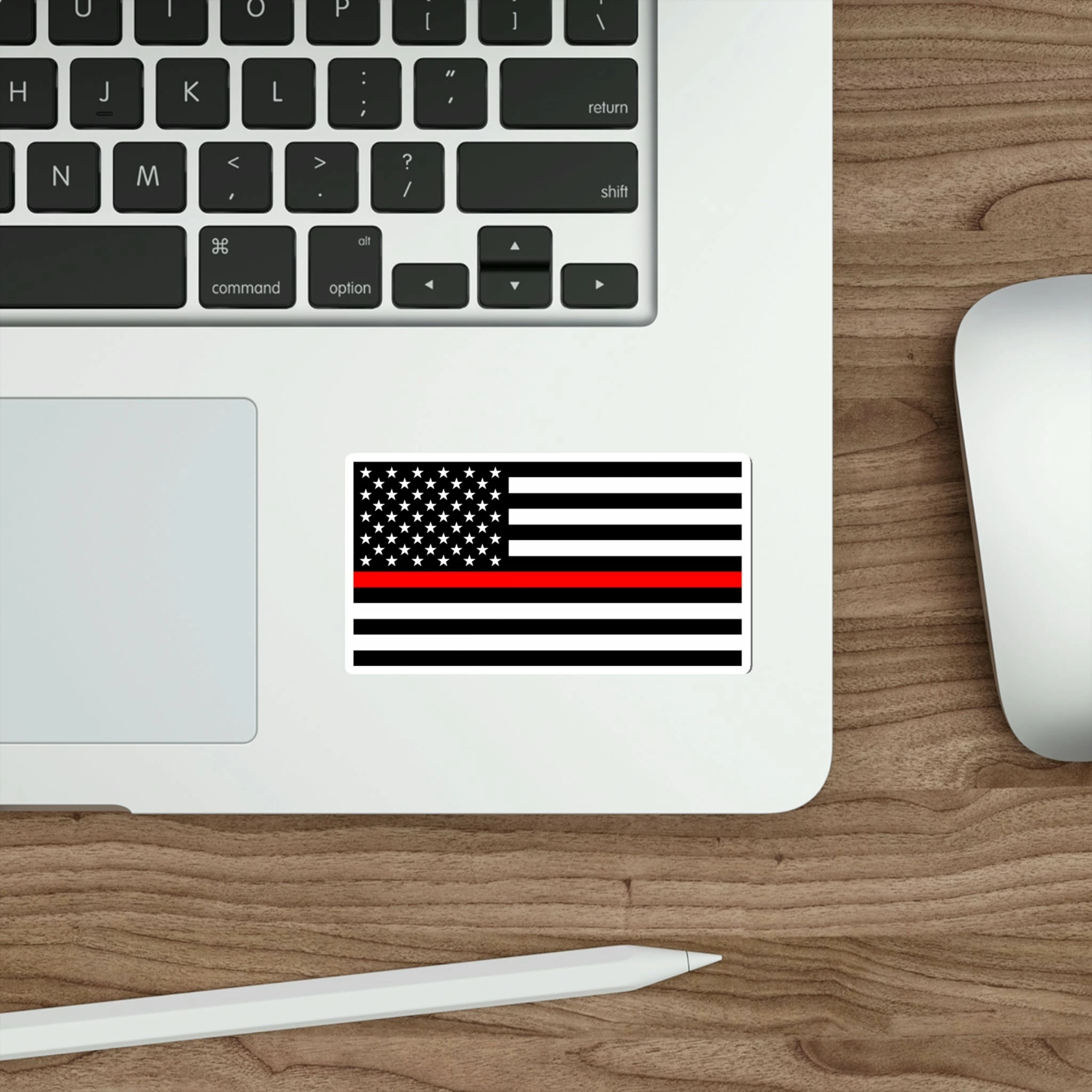 Thin Red Line Flag Decal (indoor And Outdoor Use) 13 Thin Red Line Flag Decal (indoor And Outdoor Use) - Image 13
