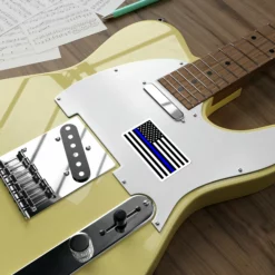 Thin Blue Line Flag Decal (indoor And Outdoor Use) -American Flags Sales a2c2647ba7b5f0cddc51c3deda10cbfd