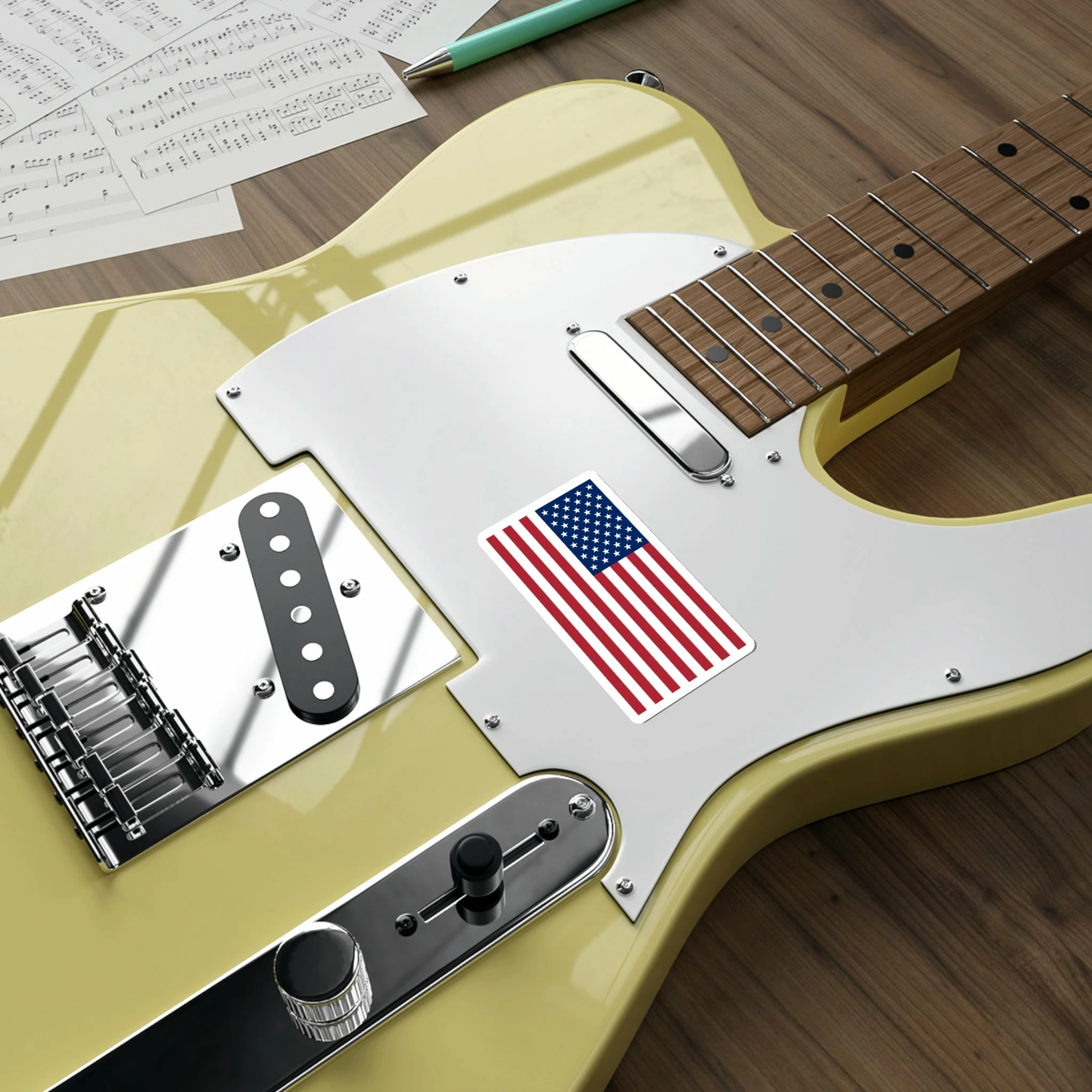 American Flag Decal (indoor And Outdoor Use) 15 American Flag Decal (indoor And Outdoor Use) - Image 15