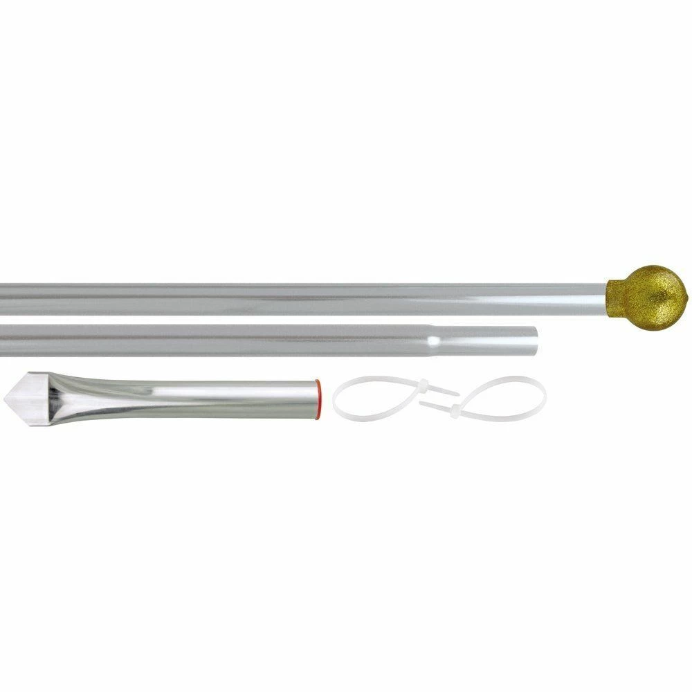 1'' Diameter Aluminum Display Poles 1 1'' Diameter Aluminum Display Poles