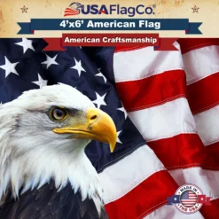 US Flag (4x6 Foot) Embroidered Stars & Sewn Stripes 13 US Flag (4x6 Foot) Embroidered Stars & Sewn Stripes -American Flags Sales american flag 4x6 american craftsmanship