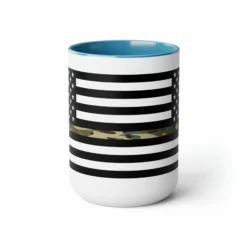 Two-Tone Thin Camo Line Flag Coffee Mugs, 15oz -American Flags Sales b58892a8f456ea6d1d37f67b8e51efc8