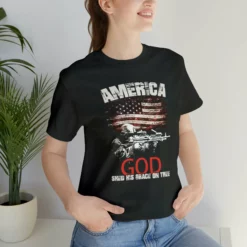 AMERICA God Shed His Grace On Thee T-Shirt: Bella + Canvas 3001 -American Flags Sales ba30480ca725777972c240f080aeb2e2 14edbd62 6f46 431d 89f2 ccf98a71bee7