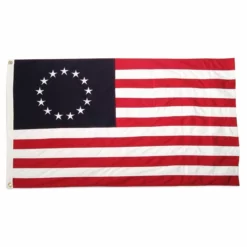 Traditional Cotton Betsy Ross Flag - 4 Ft X 6 Ft