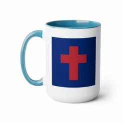 Two-Tone Christian Flag Coffee Mugs, 15oz 30 Two-Tone Christian Flag Coffee Mugs, 15oz -American Flags Sales ccac56a2b5a0087b0337f01d8762f617