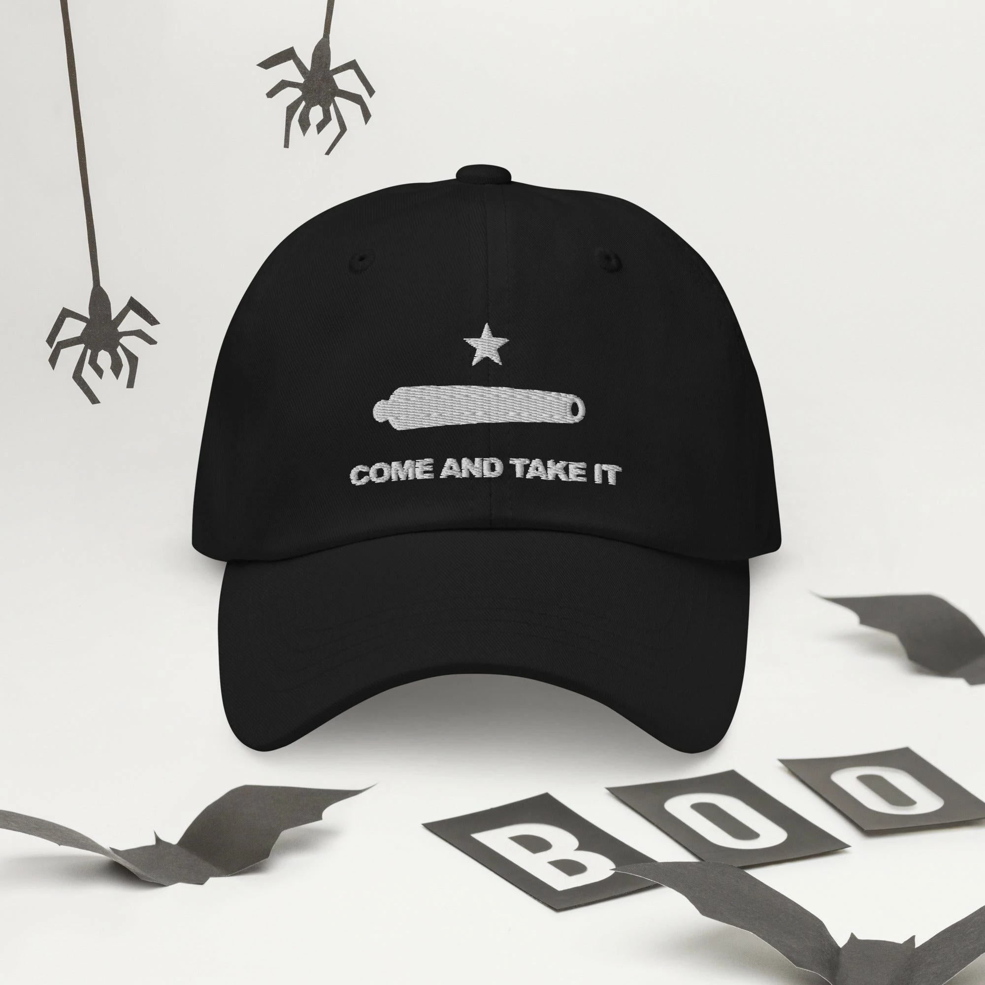 Dad Hat - Come And Take It (White Embroidered) 5 Dad Hat - Come And Take It (White Embroidered) - Image 5
