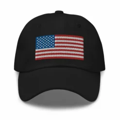 Dad Hat - USA Flag (Embroidered Flag)