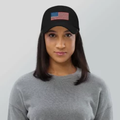 Dad Hat - USA Flag (Embroidered Flag) 27 Dad Hat - USA Flag (Embroidered Flag) -American Flags Sales classic dad hat black front 63471f5e8bbca
