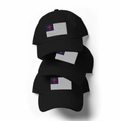Dad Hat - Christian Flag (Embroidered Flag) 27 Dad Hat - Christian Flag (Embroidered Flag) -American Flags Sales classic dad hat black front 65c93ae600f10