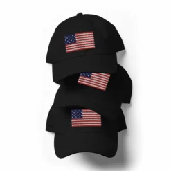 Dad Hat - Star Spangled Banner Flag (Embroidered Flag) -American Flags Sales classic dad hat black front 65cbc5f042bf1