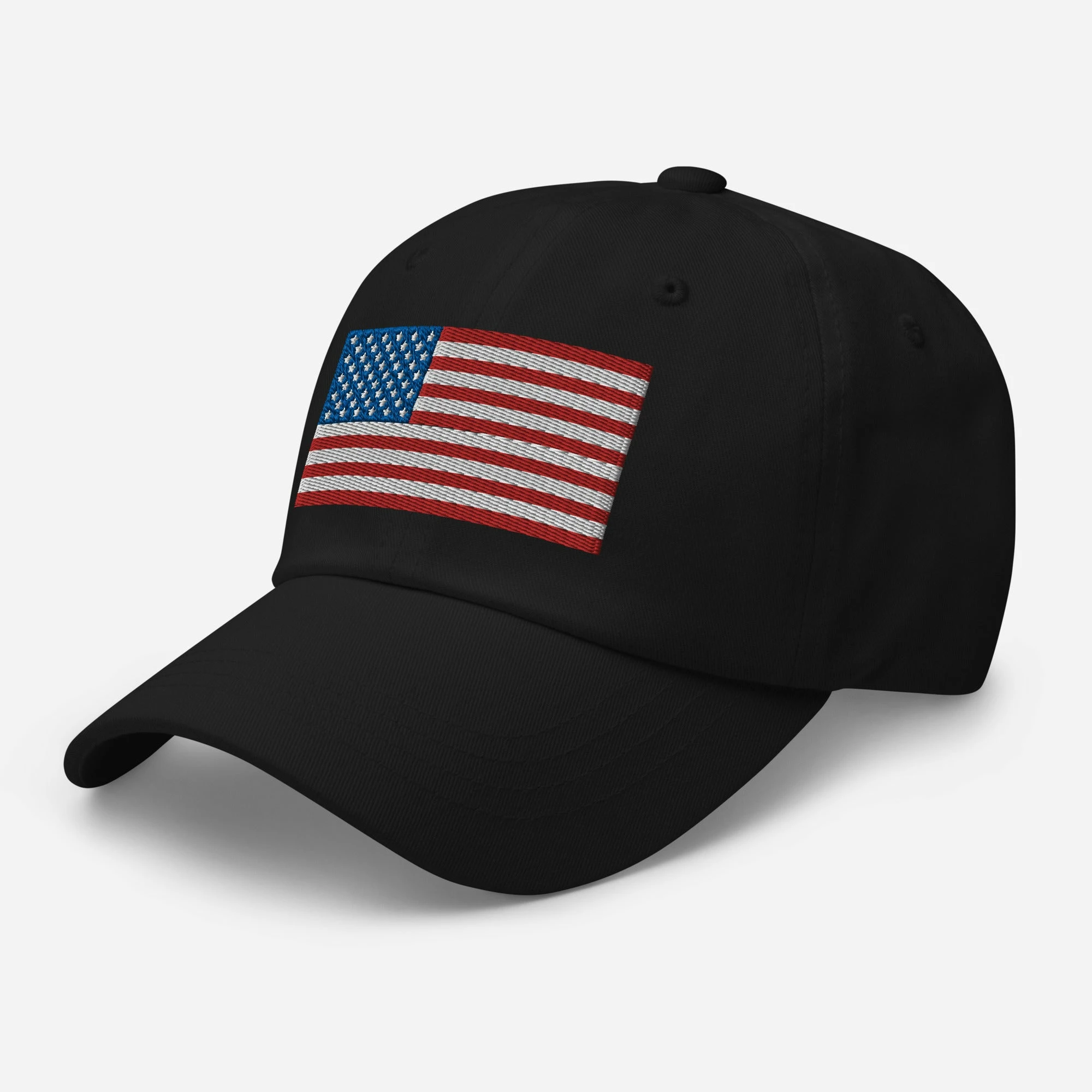 Dad Hat - USA Flag (Embroidered Flag) 13 Dad Hat - USA Flag (Embroidered Flag) - Image 13