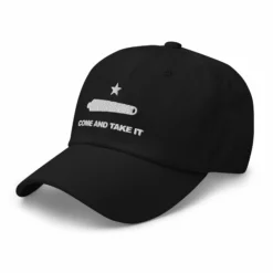 Dad Hat - Come And Take It (White Embroidered) 32 Dad Hat - Come And Take It (White Embroidered) -American Flags Sales classic dad hat black left front 65c97de7b2e50