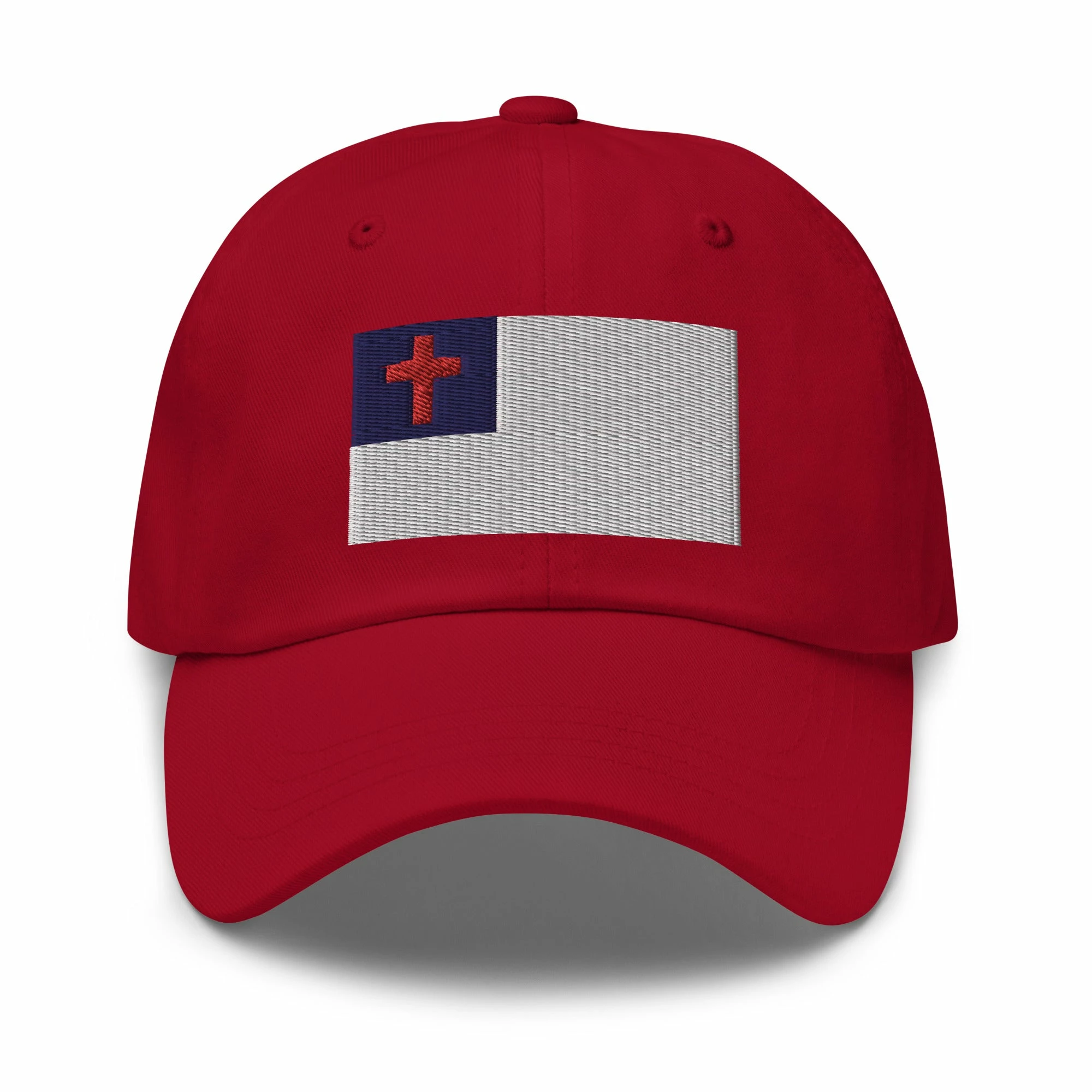 Dad Hat - Christian Flag (Embroidered Flag) 17 Dad Hat - Christian Flag (Embroidered Flag) - Image 17
