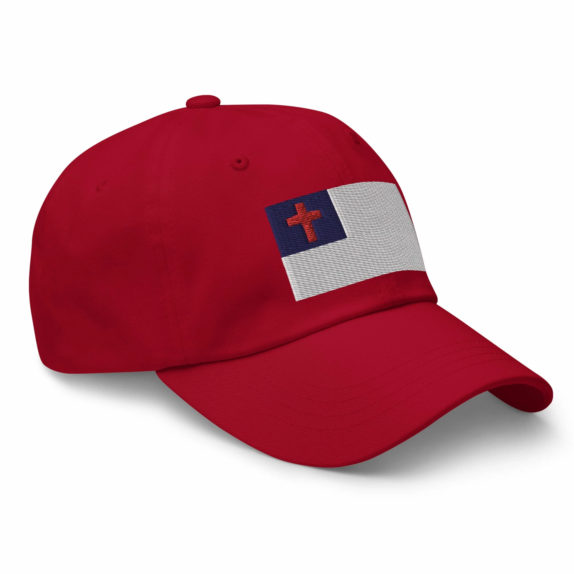 Dad Hat - Christian Flag (Embroidered Flag) 18 Dad Hat - Christian Flag (Embroidered Flag) - Image 18