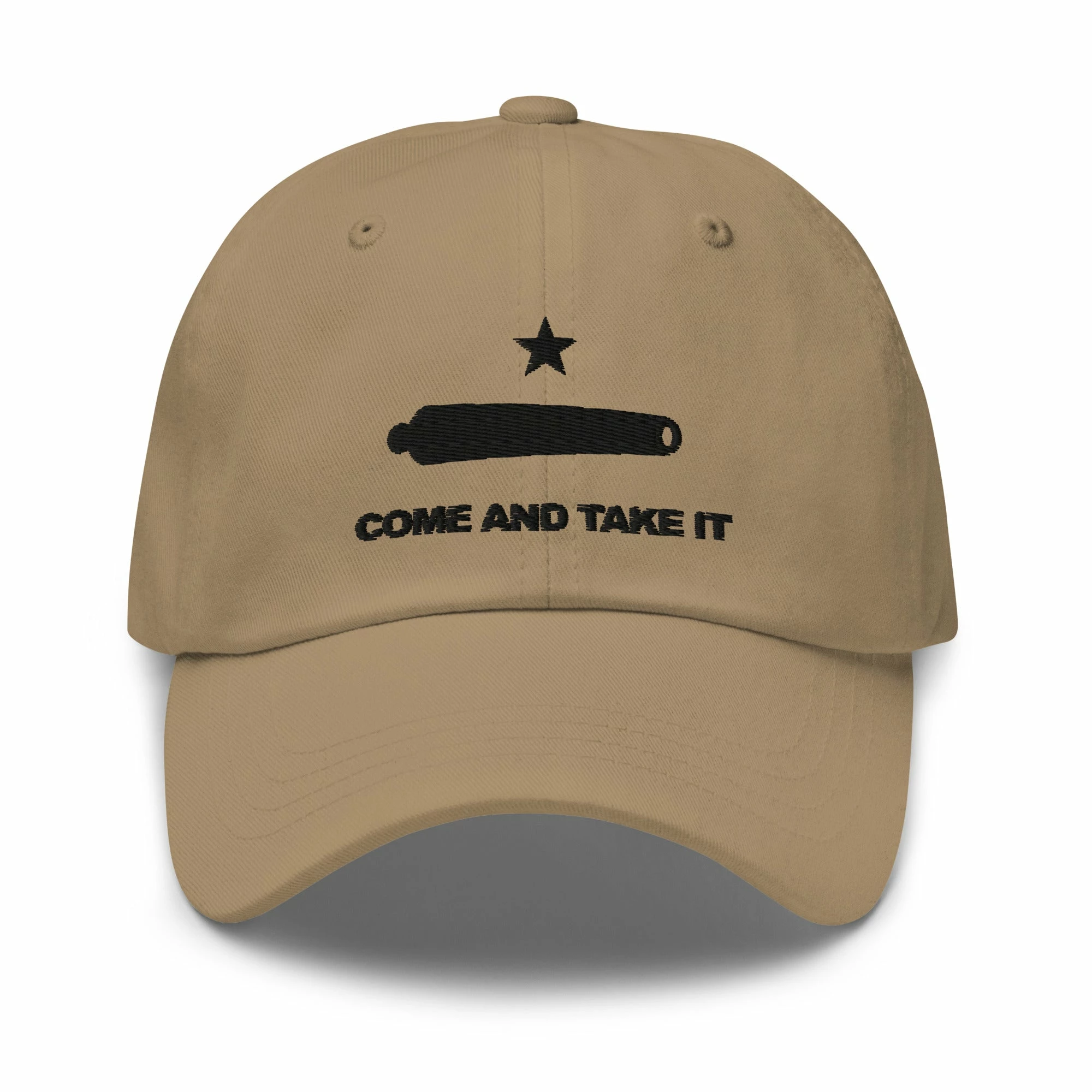 Dad Hat - Come And Take It (Black Embroidered) 1 Dad Hat - Come And Take It (Black Embroidered)