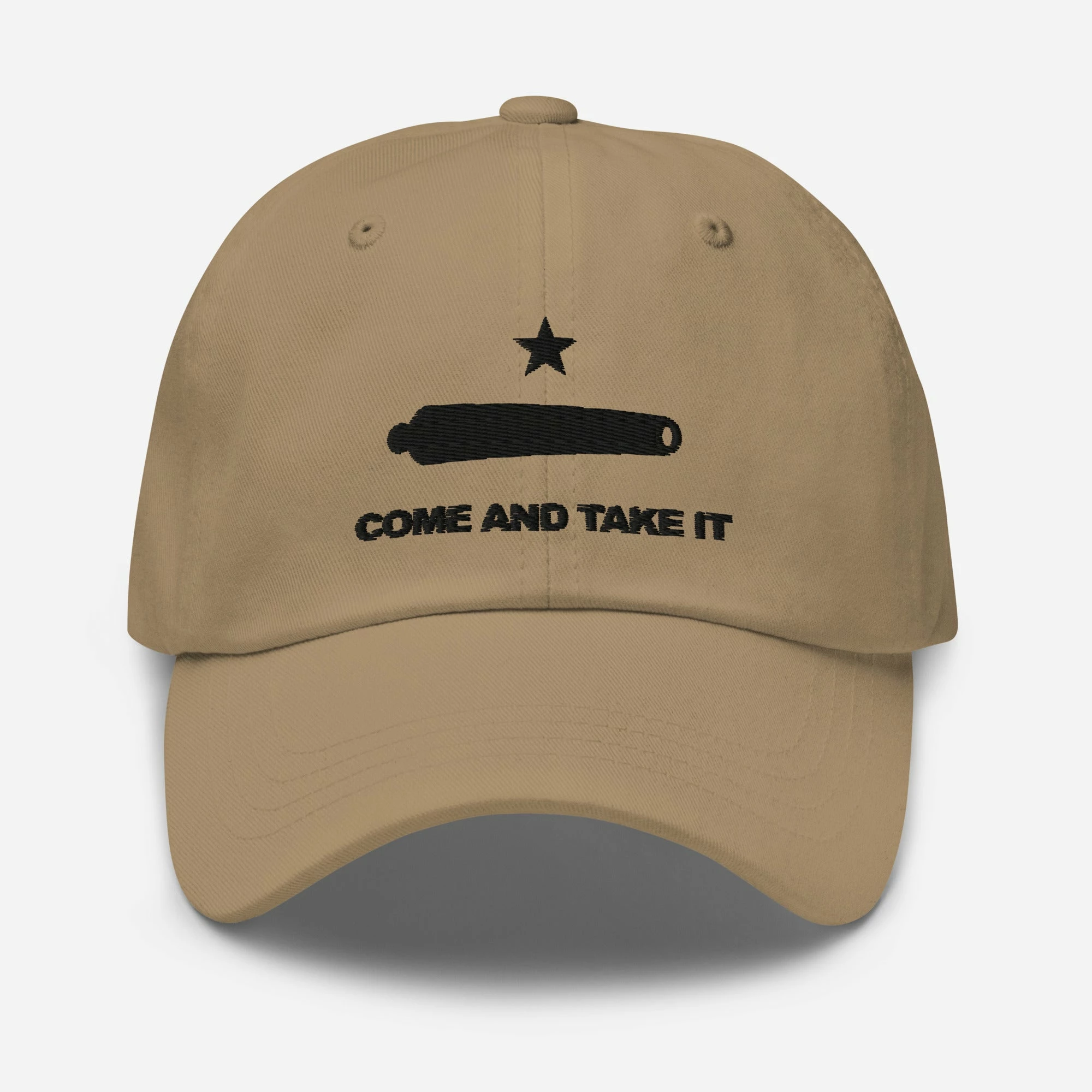 Dad Hat - Come And Take It (Black Embroidered) 5 Dad Hat - Come And Take It (Black Embroidered) - Image 5