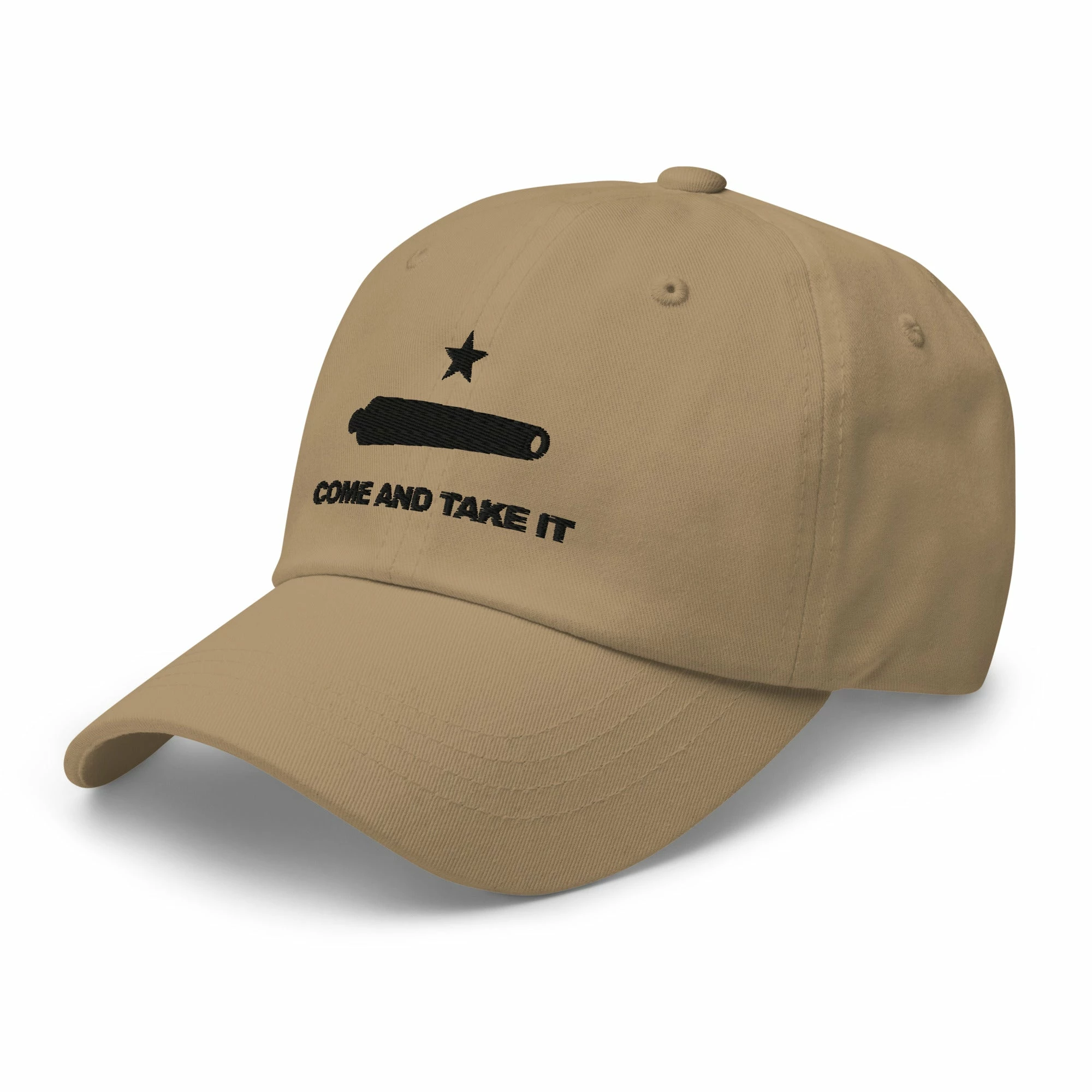 Dad Hat - Come And Take It (Black Embroidered) 14 Dad Hat - Come And Take It (Black Embroidered) - Image 14