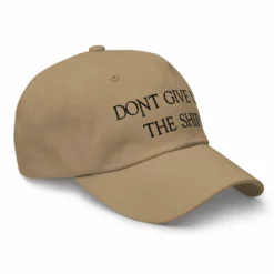 Dad Hat - Dont Give Up The Ship (Black Embroidered) -American Flags Sales classic dad hat khaki right front 65ca743dc4bb4