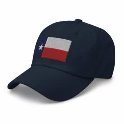 Dad Hat - Texas State Flag (Embroidered Flag) 36 Dad Hat - Texas State Flag (Embroidered Flag) -American Flags Sales classic dad hat navy left front 65c9483a5db6b