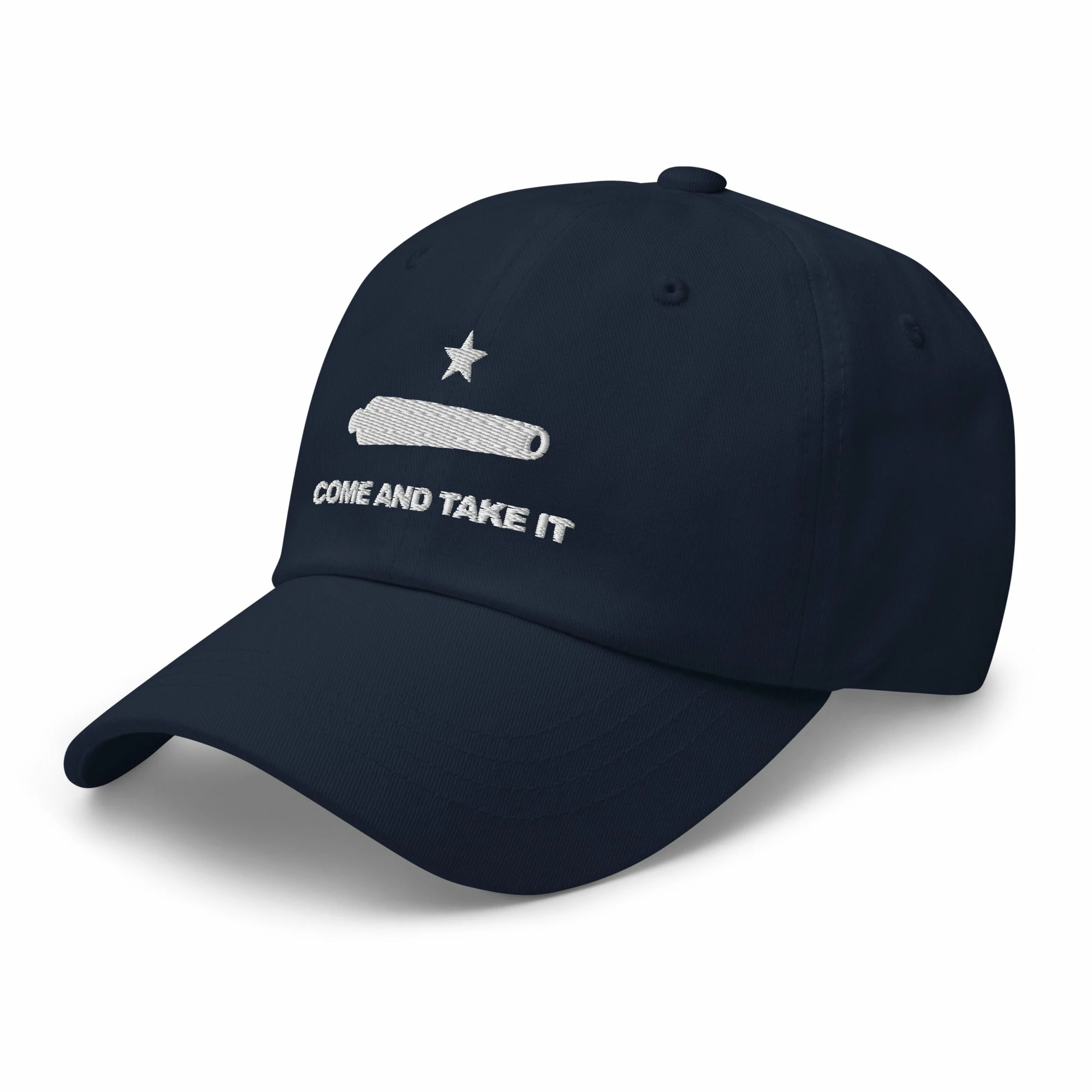 Dad Hat - Come And Take It (White Embroidered) 17 Dad Hat - Come And Take It (White Embroidered) - Image 17