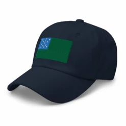 Dad Hat - Green Mountain Boys Flag (Embroidered Flag) 37 Dad Hat - Green Mountain Boys Flag (Embroidered Flag) -American Flags Sales classic dad hat navy left front 65cd07455f8d7