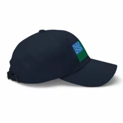 Dad Hat - Green Mountain Boys Flag (Embroidered Flag) 39 Dad Hat - Green Mountain Boys Flag (Embroidered Flag) -American Flags Sales classic dad hat navy right side 65cd07455fbe1
