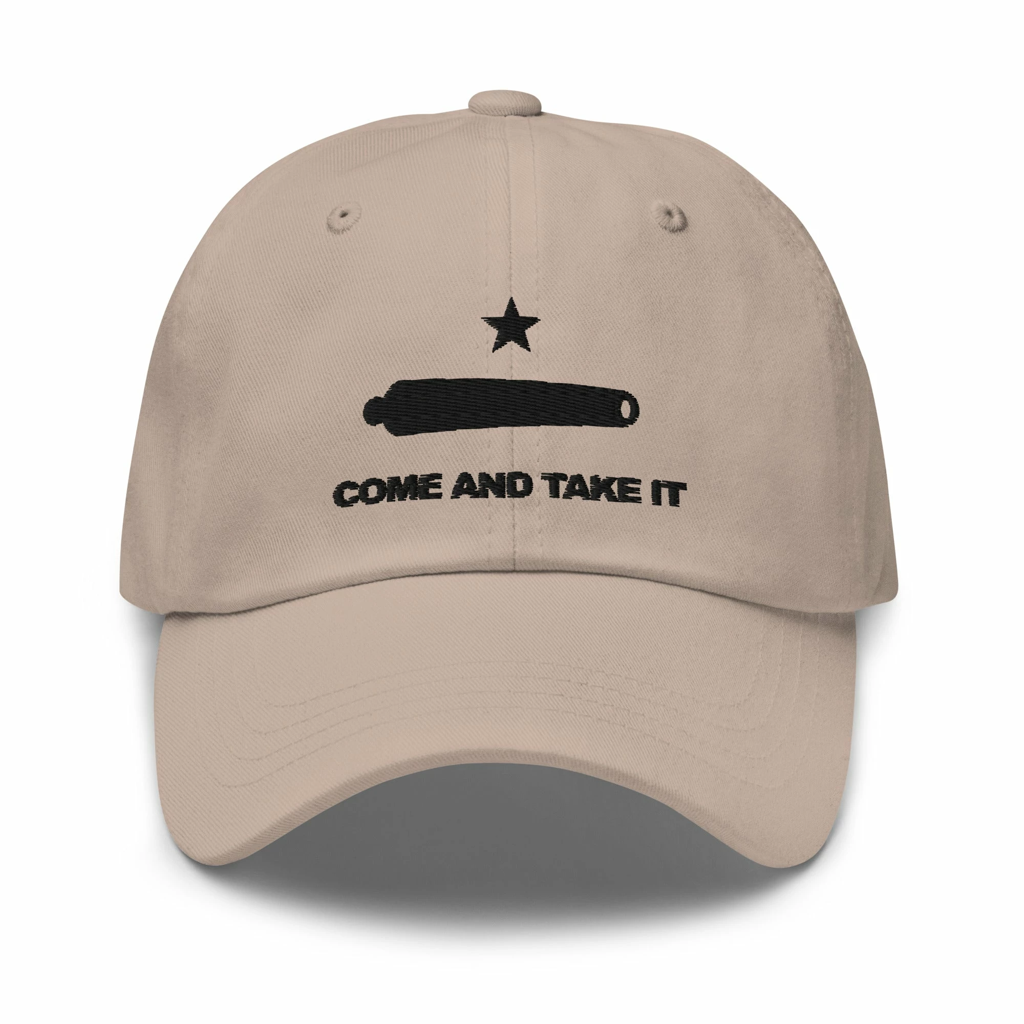 Dad Hat - Come And Take It (Black Embroidered) 18 Dad Hat - Come And Take It (Black Embroidered) - Image 18