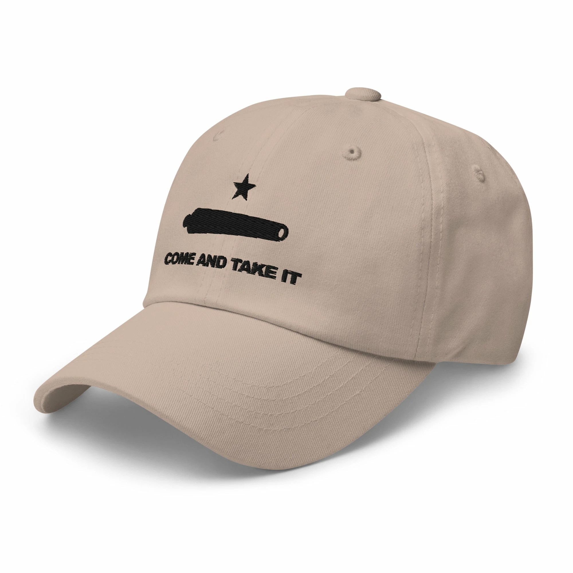 Dad Hat - Come And Take It (Black Embroidered) 20 Dad Hat - Come And Take It (Black Embroidered) - Image 20