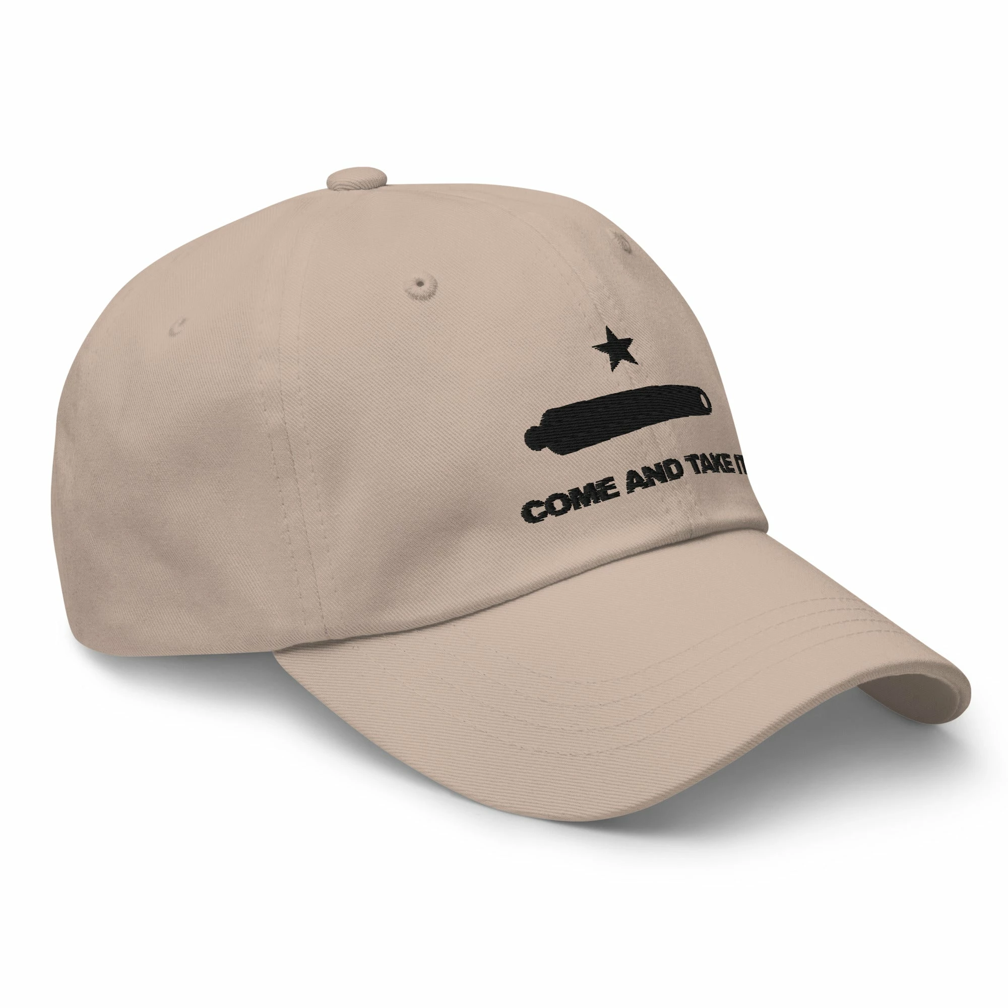 Dad Hat - Come And Take It (Black Embroidered) 19 Dad Hat - Come And Take It (Black Embroidered) - Image 19