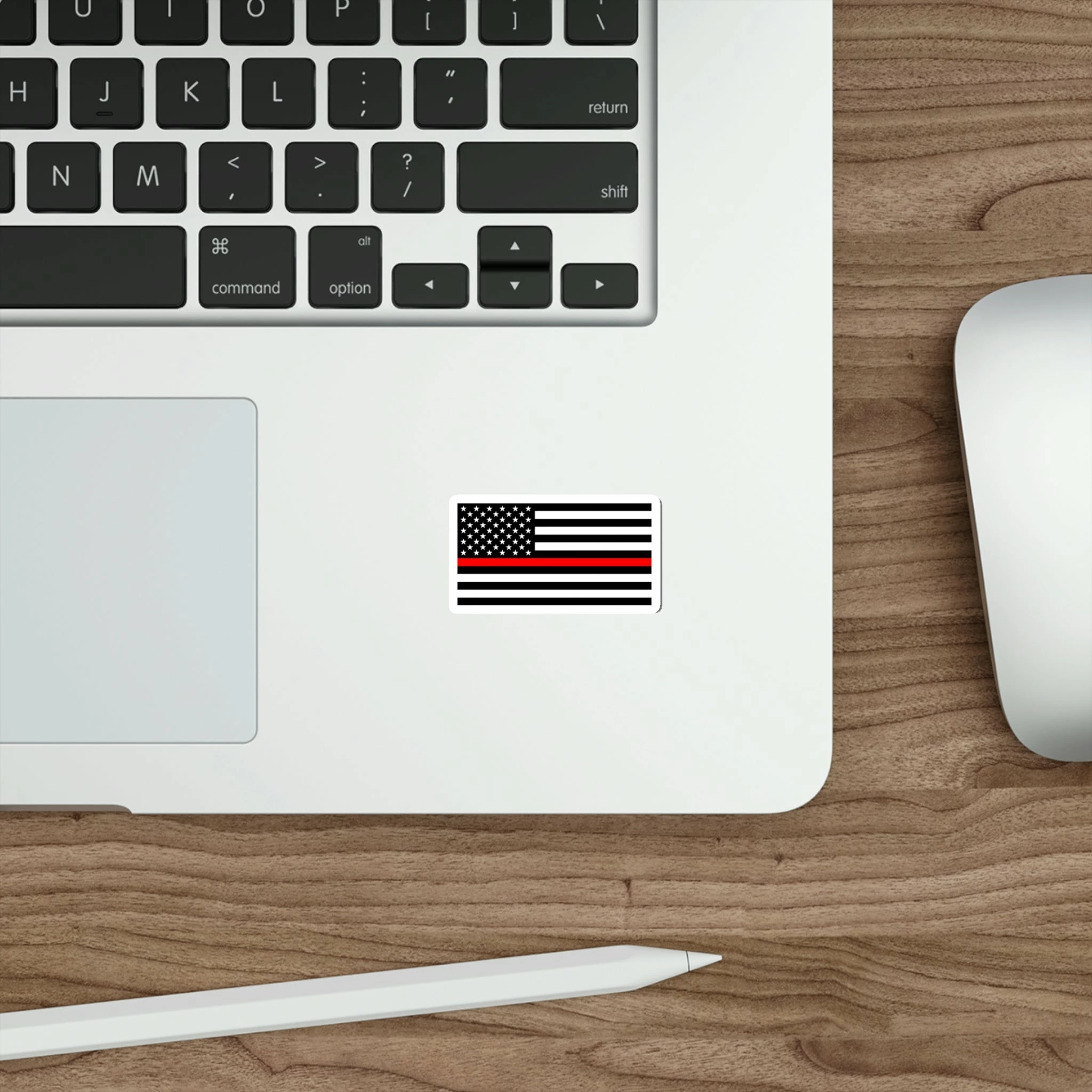 Thin Red Line Flag Decal (indoor And Outdoor Use) 5 Thin Red Line Flag Decal (indoor And Outdoor Use) - Image 5