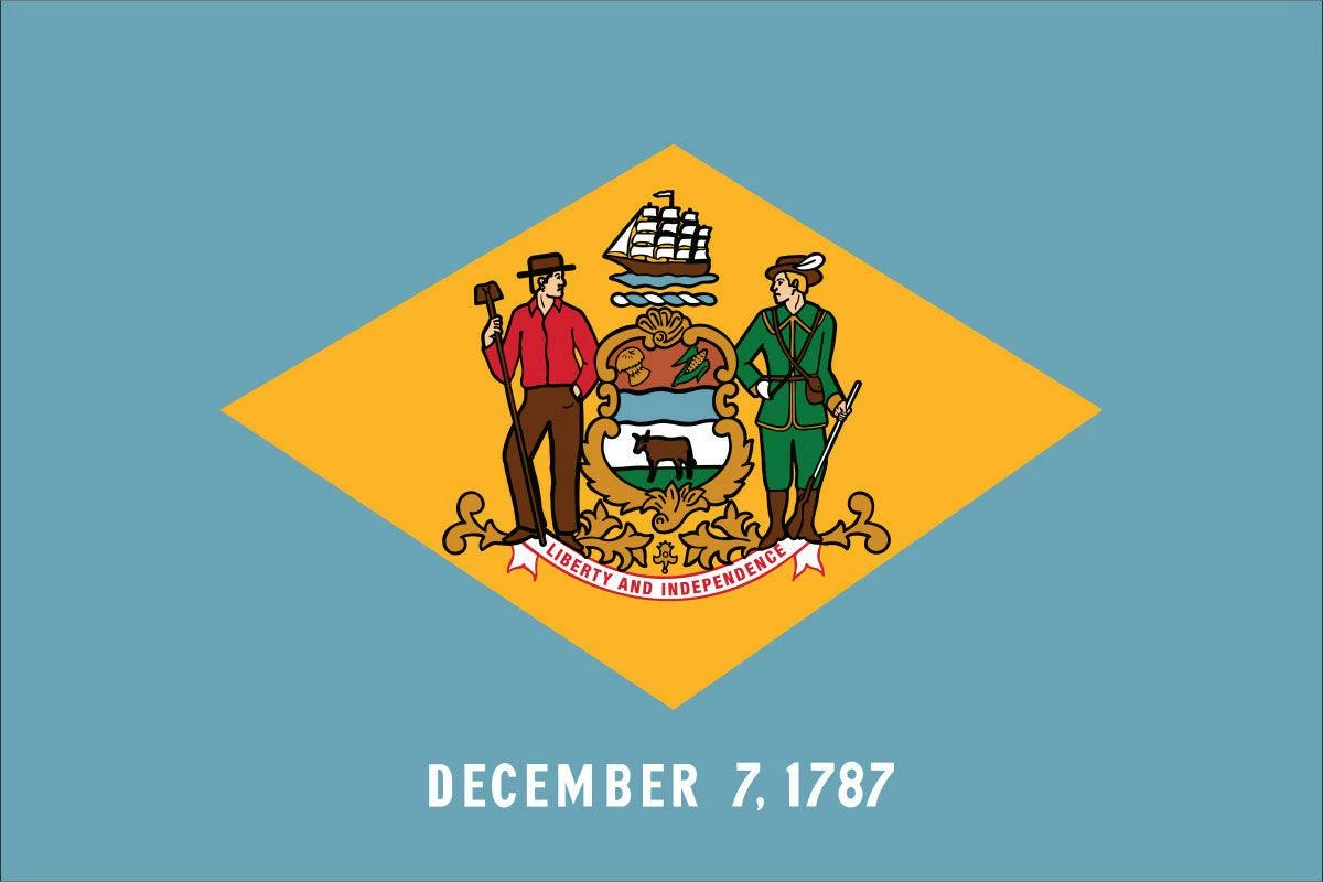 Delaware Flag 2 Delaware Flag - Image 2