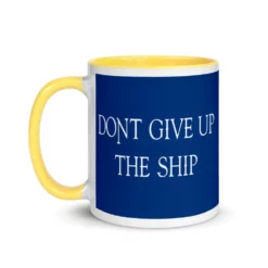 Don’t Give Up The Ship Mug - 11 Oz. 35 Don’t Give Up The Ship Mug - 11 Oz. -American Flags Sales don t give up the ship mug 11 oz usa flag co 18