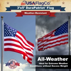 DuraPatriot™ 3x5 American Flag -American Flags Sales durapatriot american flag 3x5 all weather