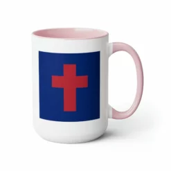 Two-Tone Christian Flag Coffee Mugs, 15oz 37 Two-Tone Christian Flag Coffee Mugs, 15oz -American Flags Sales e950a6e3c1bce6adc52753a56e7c475a
