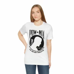 POW-MIA T Shirt: Bella + Canvas 3001 -American Flags Sales f15d2b4c22f06774d02872aeda49a4d2