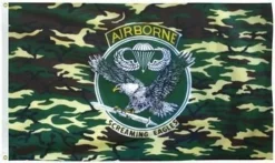 Camo Airborne Flag